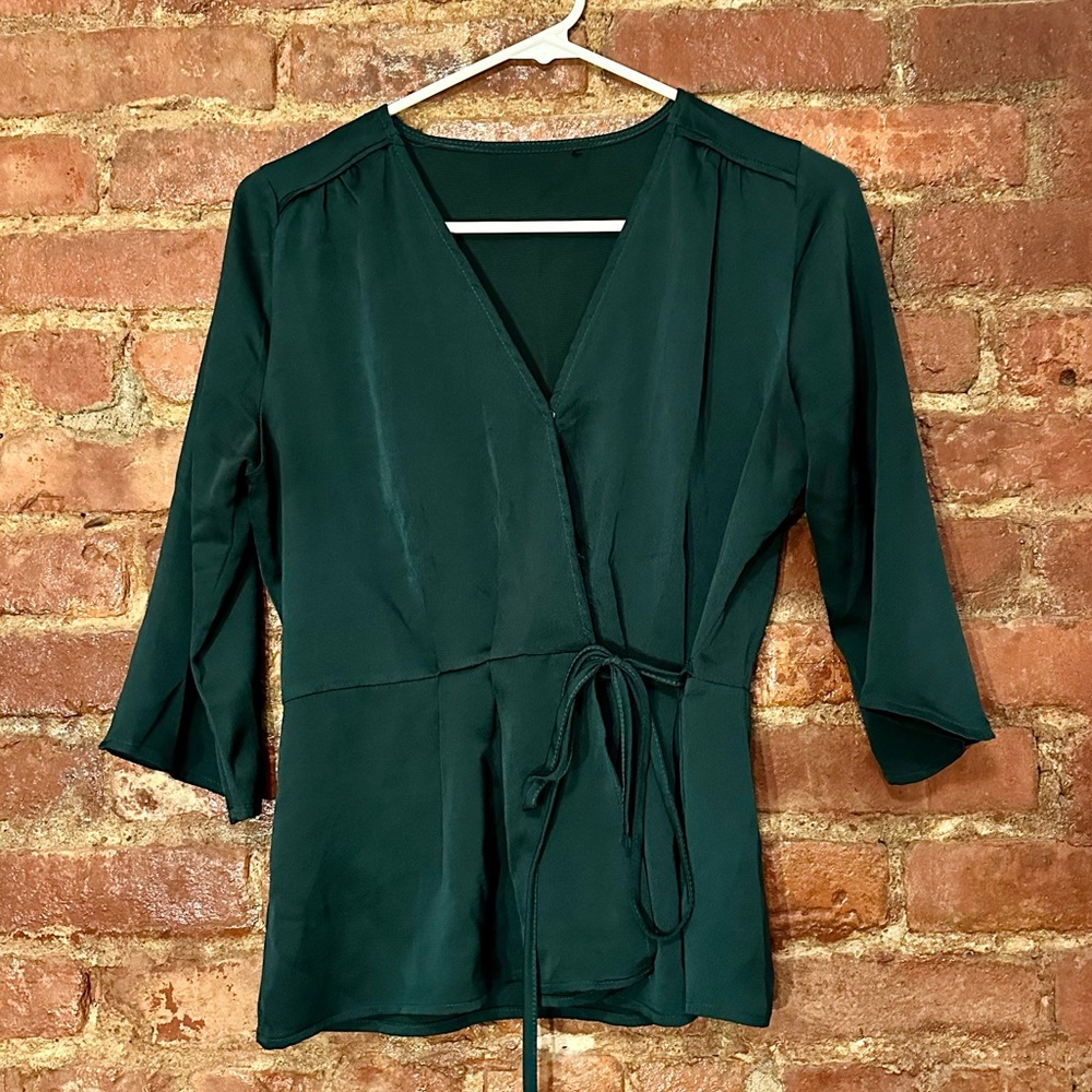 Pair of 2 Wrapped Formal(ish) Tops